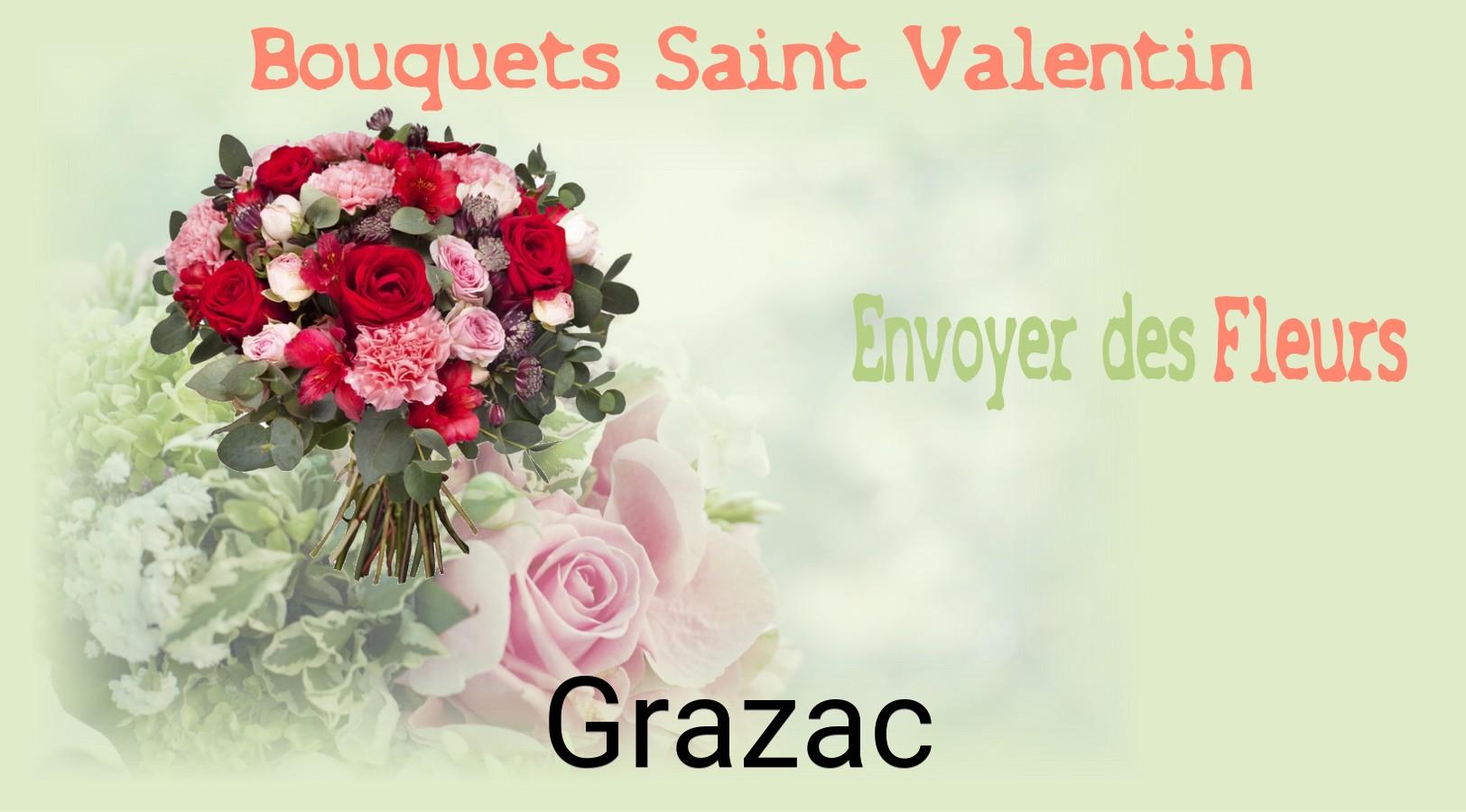 Roses de Saint-Valentin livrées à Grazac